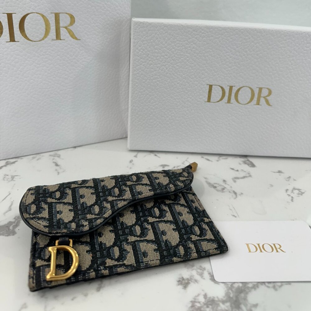 Dior Saddle Bloom Wallet Card